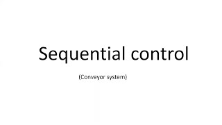 Motor starters Sequential control Conveyor system [upl. by Anazus572]