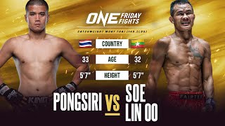 Lethwei Icon vs Muay Thai Star ⚔️ Soe Lin Oo vs Pongsiri  Full Fight [upl. by Sears]