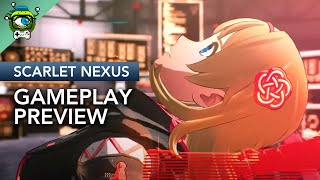 Scarlet Nexus  20 Minutes of New Gameplay No Commentary [upl. by Lodie569]