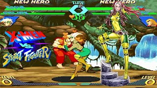 【SEGA SATURN版】ローグ（ROGUE）BGM【XMEN VS STREET FIGHTER】 [upl. by Franza]