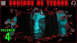 SONIDOS DE TERROR 8D 😱 SONIDOS HALLOWEEN 🎃 sonidos de miedo audio terrorifico [upl. by Healion]