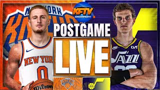 New York Knicks vs Utah Jazz Post Game Show EP 475 Highlights Analysis Live Callers [upl. by Ronaele]