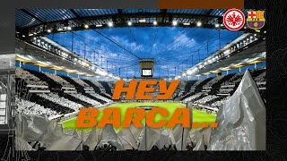 Hey Barca Das müsst ihr sehen I Europa League I Eintracht Frankfurt  FC Barcelona [upl. by Durand596]