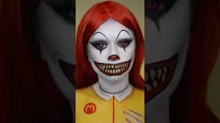 831 🍟 CLOWN MDCO artisticmakeup halloweenmakeuplook halloween2024 makeup [upl. by Bough]