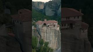 Majestic Meteora Monasteries Επιβλητικα Μετεωρα djimini3pro drone travel greece meteora rocks [upl. by Bridie]