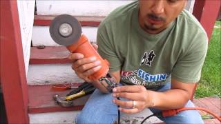 How to fix a angle grinder Shorted wire [upl. by Eddie]