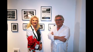 Michel Onfray avec Sophie Gayot  Exposition de photos Inframince [upl. by Gnoh]