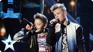 Simons Golden Buzzer act Bars and Melody sing Missing You  Britains Got Talent 2014 [upl. by Slavin496]