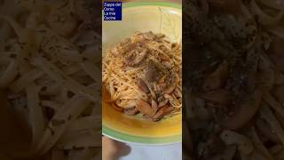 Zuppa del Corso Pasta Funghi Aglio Olio Peperoncino Prezzemolo [upl. by Bevin773]