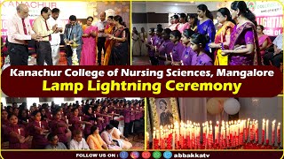 Kanachur College of Nursing Sciences Mangalore  Lamp Lightning Ceremony [upl. by Elohcan]