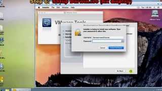 How to Install OS X on windows with Vmware [upl. by Atimed]