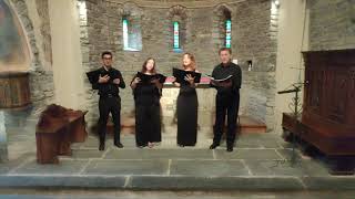 AVE VERUM Mozart live  Voxa Vocal Quartet  Lake Como 06082024 [upl. by Mirabel291]