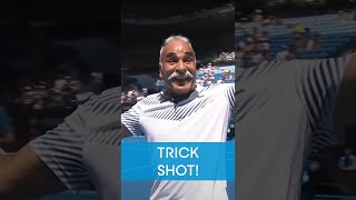 Mansour Bahramis TRICK shot 😂 [upl. by Nitram]