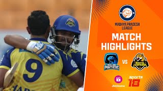 Malwa Panthers vs Bhopal Lions  Match 9 Highlights  MPLeague T20  JioCInema amp Sports18 [upl. by Mason]