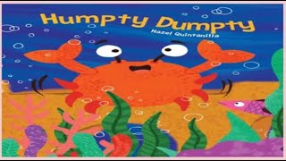 Humpty Dumpty Nursery Rhymes Read Aloud Book [upl. by Darsie]