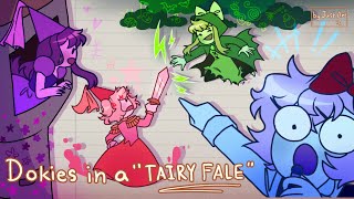 DOKIES IN A quotTAIRYFALEquot Terrible fail🏰✨️ DDLC non scripted skit [upl. by Ahsenak]