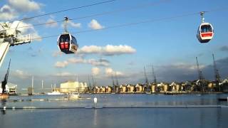 Emirates Airline Chair Lift London [upl. by Adoc907]