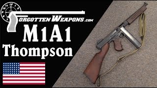 The Iconic American WW2 Thompson the M1A1 [upl. by Ronnoc574]