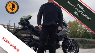 Dainese Smart Jacket gilet airbag électronique [upl. by Bathsheba538]