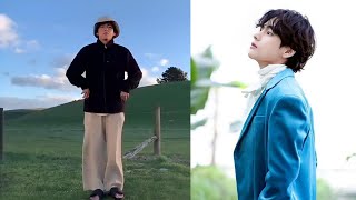 Taehyungs Viral Dance Moves BETTER Than BTS Choreographers [upl. by Vassily]