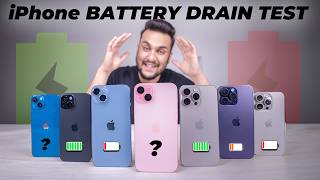 iPhone 15 ULTIMATE Battery Test [upl. by Athallia412]