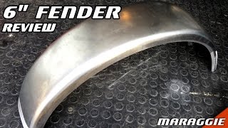 6quot Flat Fender raw steel  review [upl. by Gnilsia]