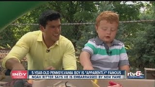 5yearold boy is apparently famous [upl. by Anayet]