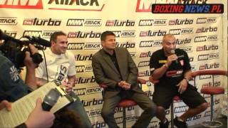 Konferencja prasowa MMA ATTACK Najman vs Saleta II 160911 [upl. by Audri]