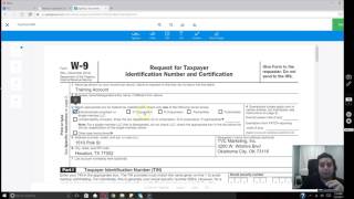 How To Fill Out W9 Form [upl. by Lorien]