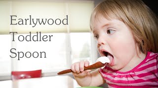 Earlywood Engravable Wooden Toddler Spoons Are a Gift that Lasts [upl. by Nedda]