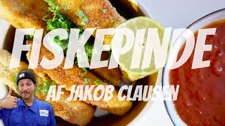 Fiskepinde  fiskefingre med hjemmelavet ketchup  Opskrifter  P Clausens Fiskehandel [upl. by Luciana]