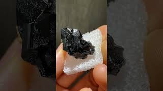 Lustrous Cassiterite Crystals from Viloco Mine in Bolivia  DallasStoneworkscom crystals minerals [upl. by Nosmas]