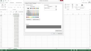 Kalender mit Excel erstellen Tutorial Feiertage anzeigen bedingte Formatierung video2braincom [upl. by Lory90]