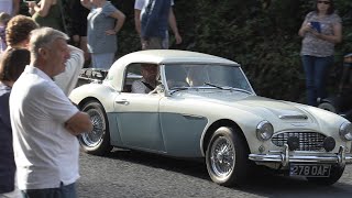 Fowey Classic Car Show Parade 2023 [upl. by Auqinal]