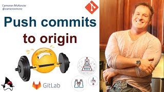 GitLab commit push to origin example [upl. by Mckenna]