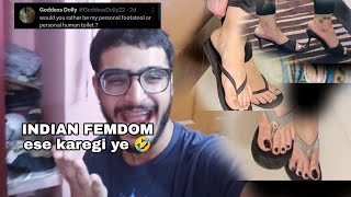 THE TRUTH ABOUT FEMDOM on Twitter  Feet Goddess Indian Feet Goddess Mistress Feet Fetish [upl. by Skvorak]