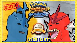 Pokemon HeartGold and SoulSilver InGame Tier List THE PREMIUM  125 Base Chad [upl. by Assirahs]