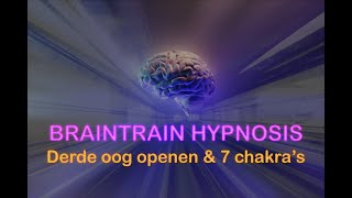 Meditatie  hypnose  Openen derde oog amp 7 chakras reizen in het universum  Braintrain Hypnosis [upl. by Ailekat]