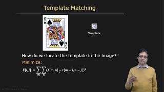 Template Matching by Correlation  Image Processing I [upl. by Anirak]