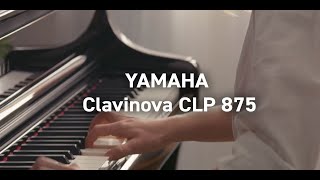 Yamaha Clavinova CLP 875 Digital Piano  Klavierhaus Pianoart [upl. by Ynnal574]