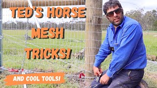 Hidden Farm Fence Horse Mesh Secrets Nobody Talks About [upl. by Saihtam]