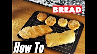 Easy Bread Recipe Hamilton Beach Stand Mixer [upl. by Jb237]