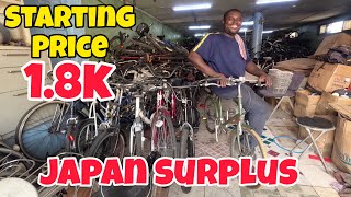 JAPAN SURPLUS BIKES  18K STARTING PRICE  Mini velo Road BMX bike hybrid folded kids bike Etc [upl. by Herring255]