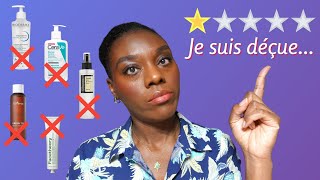 GROSSE DÉCEPTION  PRODUITS SKINCARE  SOINS VISAGES  Cerave Cosrx Bioderma [upl. by Asilim]