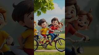 Jaadui cycle Hindi story shortviralcartoon animation [upl. by Athey]