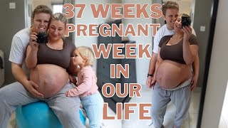 A VERY HONEST WEEK IN OUR LIFE AT 37 WEEKS PREGNANT  James and Carys [upl. by Northway]