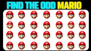 Find The Odd One Out  Find The Odd Mario  Any Quiz [upl. by Tarton901]