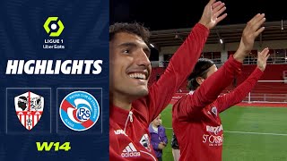 AC AJACCIO  RC STRASBOURG ALSACE 4  2  Highlights  ACA  RCSA  20222023 [upl. by Chien479]