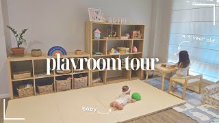 Montessori Playroom Tour  Montessori Activities for 3 year olds [upl. by Leaw]