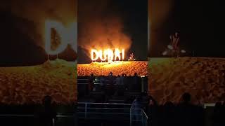 Fireworks in Dubai Desert 😍  Wait for End [upl. by Kylander]